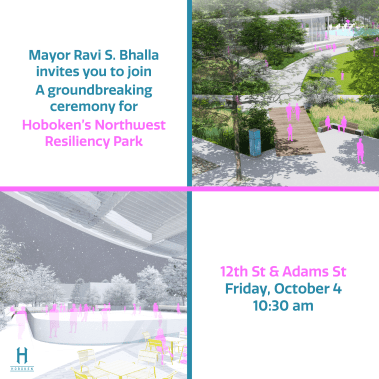 Instagram_GroundBreaking NW Park_Designed For The City of Hoboken_2019 Larisa Karamchakova