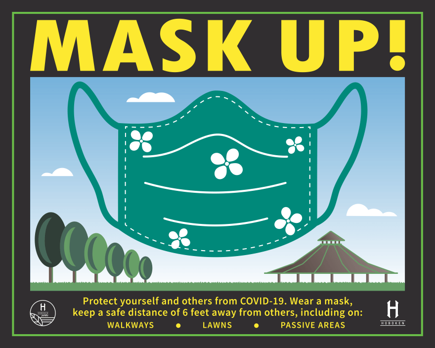 Banner Mask Up Larisa Karamchakova