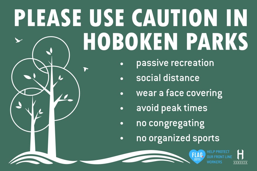 Hoboken Parks Sign Larisa Karamchakova