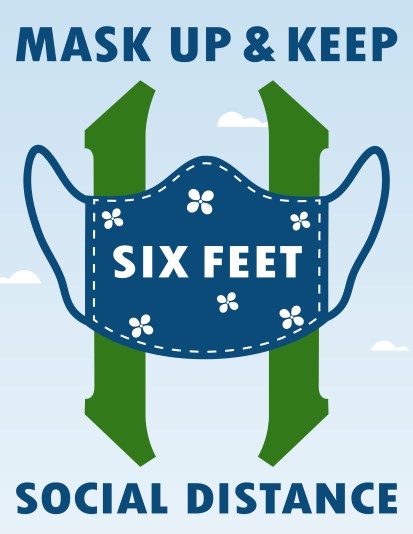 Mask Up Banner Larisa Karamchakova